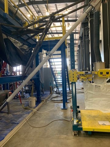 Flexicon, Supersack bulk bag filler, flexible screw feeder, 69 CFH, 2023 - Image 4