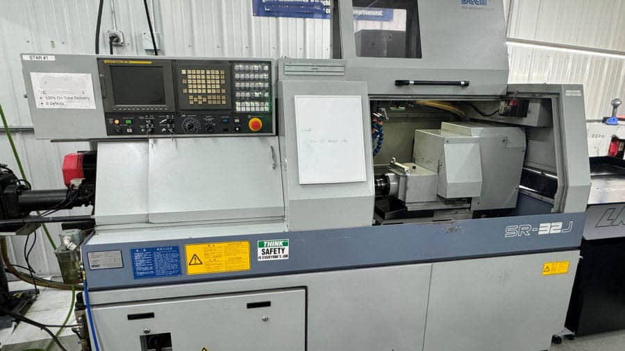 Star #SR-32J, CNC Swiss type lathe, Fanuc 18TB, 1.25" machining diameter, .51" drilling diameter, 2010 - Image 1