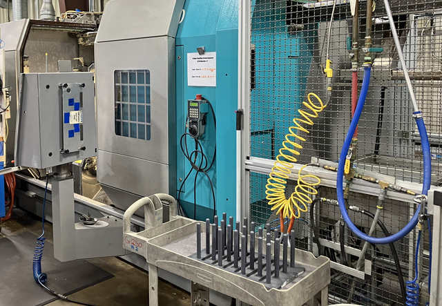 Index #G250, 3.5" bar, Siemens D Control, 2-spindles, 3500 RPM, live tools, Steady Rest, 2008 - Image 6