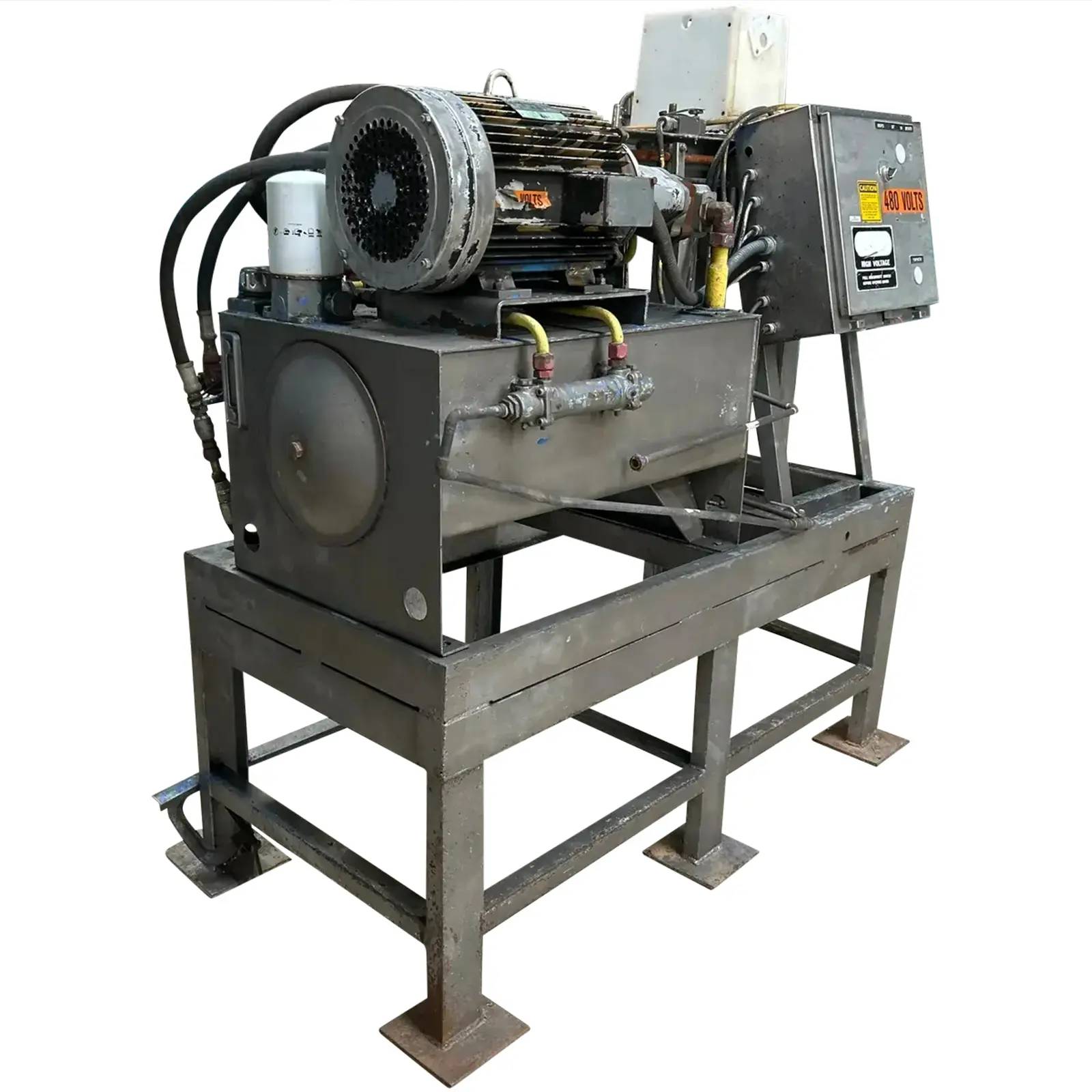 Turbo Vogt #BP360, ice block press, 20 HP, 1750 RPM, 230/460 V., 3-phase, Fr.256T, 2024 - Image 2