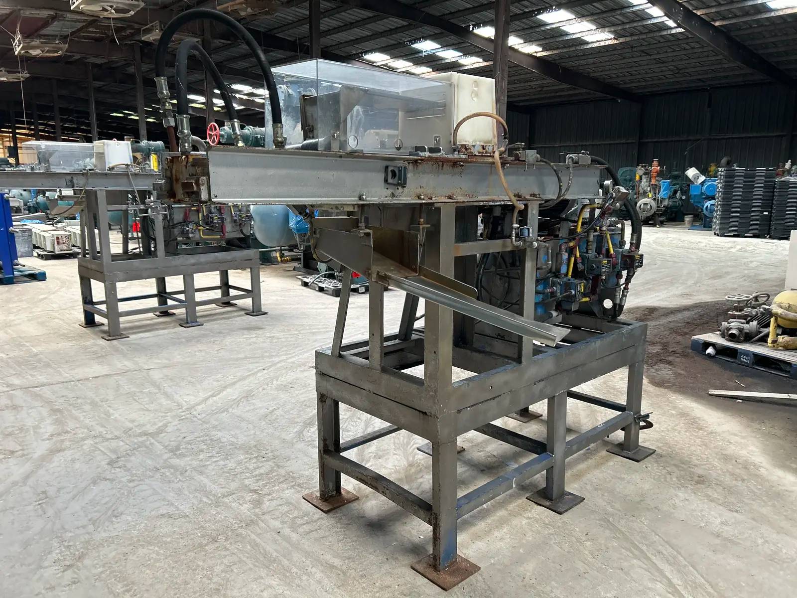 Turbo Vogt #BP360, ice block press, 20 HP, 1750 RPM, 230/460 V., 3-phase, Fr.256T, 2024 - Image 6
