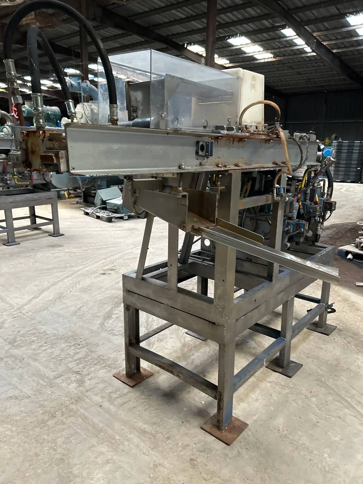 Turbo Vogt #BP360, ice block press, 20 HP, 1750 RPM, 230/460 V., 3-phase, Fr.256T, 2024 - Image 8