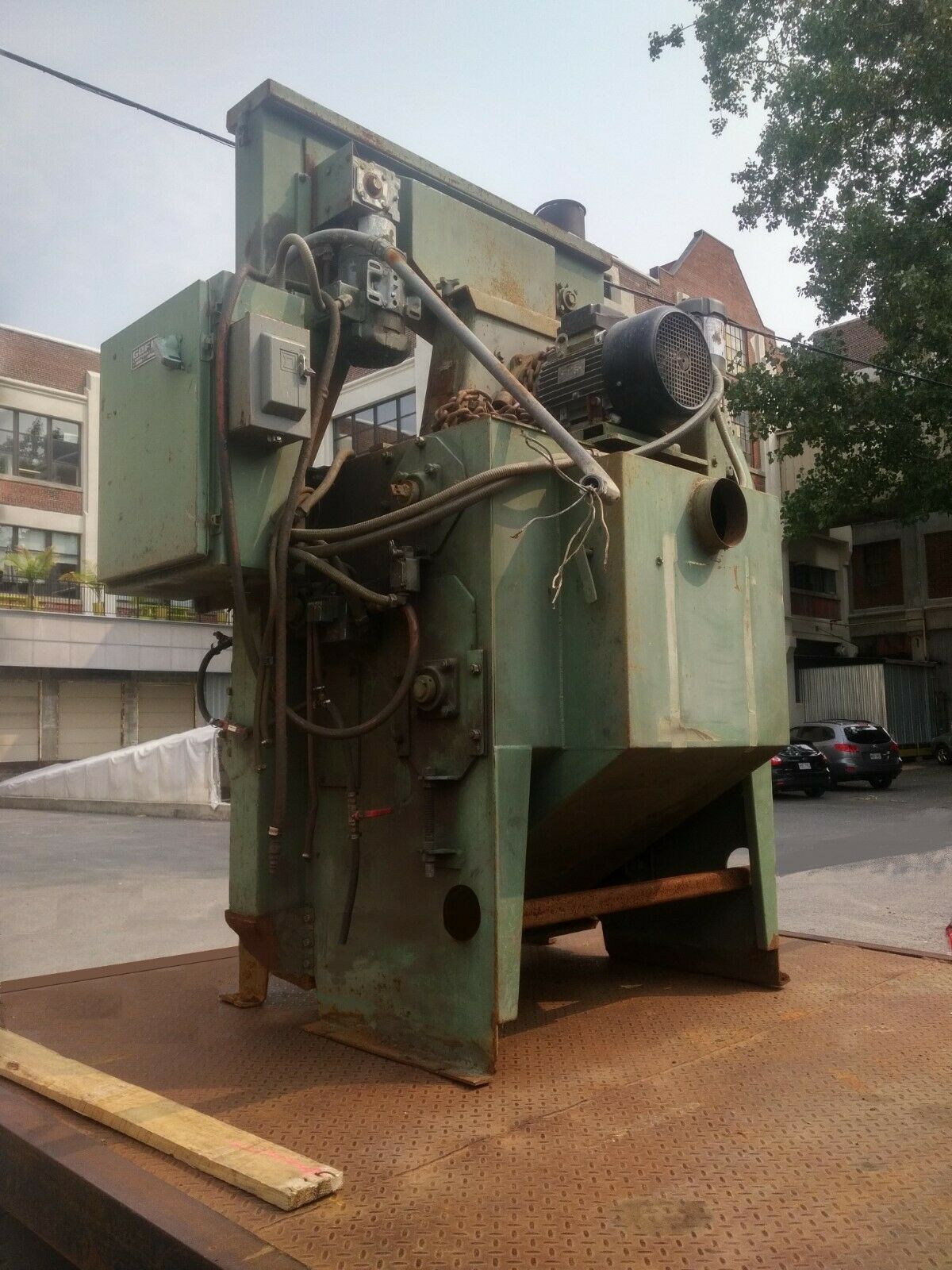 3 cu.ft. Goff #3BB, tumble blaster, 24" barrel head diameter, 31" intenal width - Image 7
