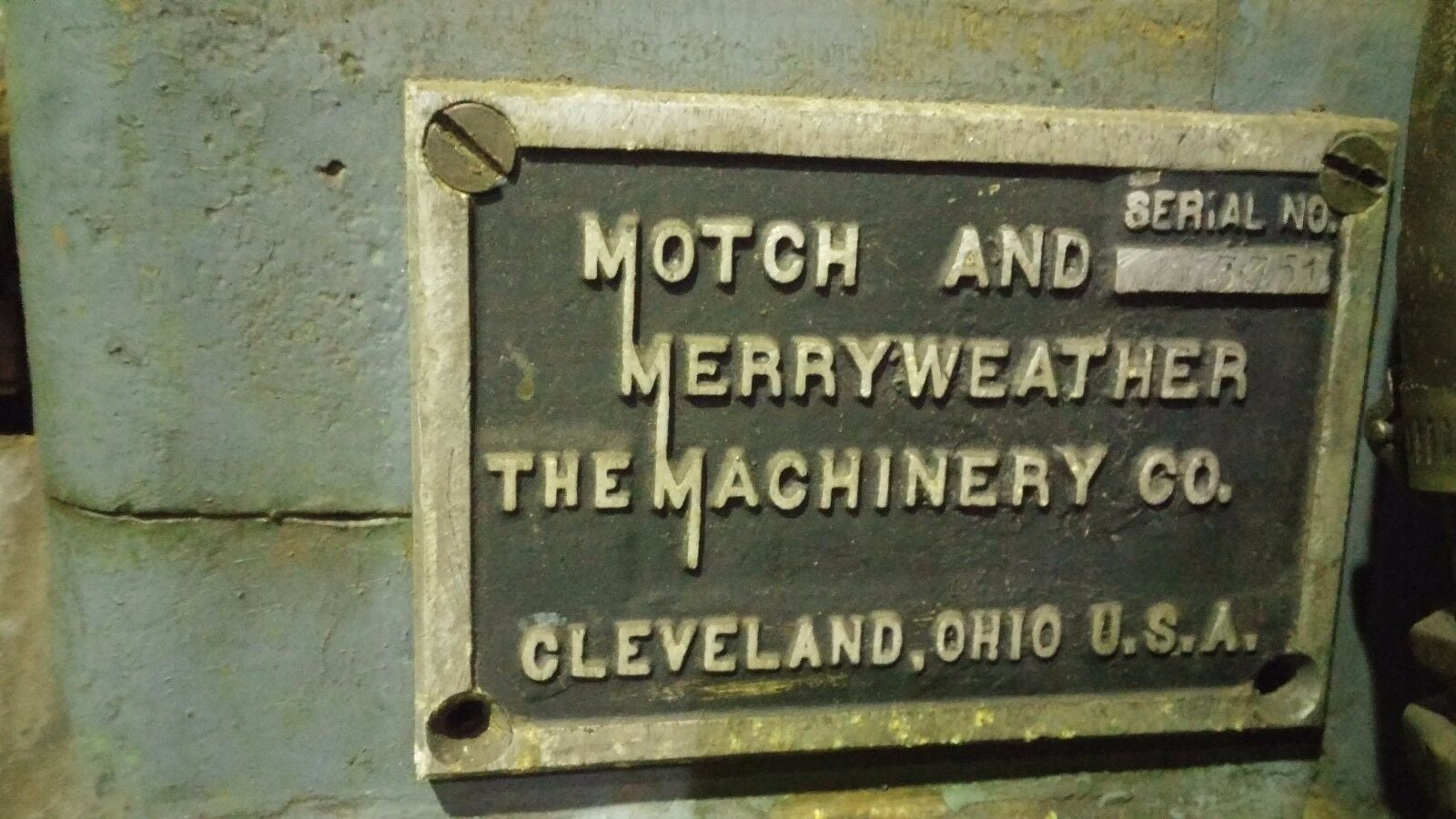 16" Motch & Merryweather, cold saw - Image 3