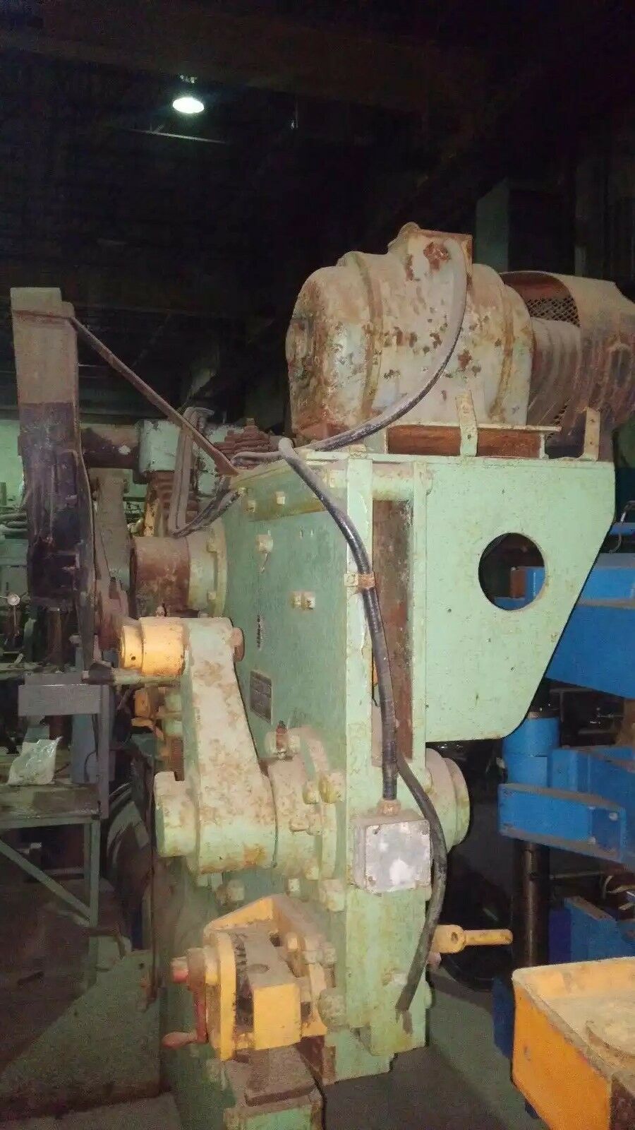 4" x 4" x 1/2" Craig & Donald, ironworker, 70 ton, 18" gap throat, 1.5" round & squaring bar shear, 9" x 3/4" - Image 4