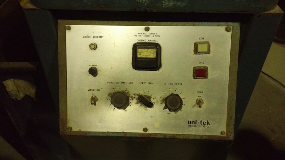 Uni-Tek, precision electrode tap disintegrator, 115 V., 1-phase, 30 amp - Image 3