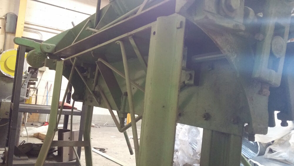 16 gauge x 4' Brown & Boggs, apron brake - Image 2