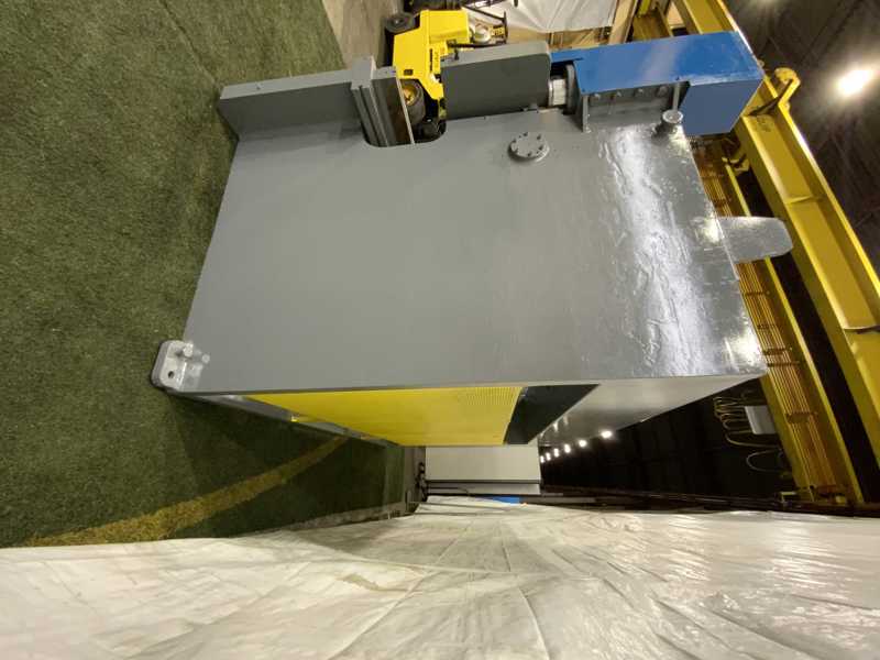 220 Ton, Durma #HAP-37200, press brake, 12.1' OA, 122" between housing, 7.83" stroke, 2-Axis CNC Back Gauge - Image 3