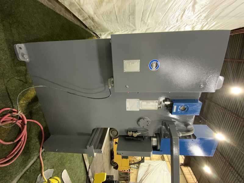 220 Ton, Durma #HAP-37200, press brake, 12.1' OA, 122" between housing, 7.83" stroke, 2-Axis CNC Back Gauge - Image 7