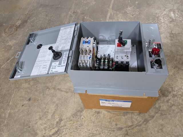 Eaton, ECH2411CJD, Combination Starter Breaker Assembly AN16DN0 C0100E2AFB Breaker - Image 1
