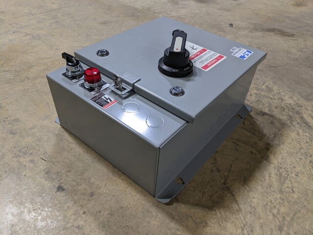 Eaton, ECH2411CJD, Combination Starter Breaker Assembly AN16DN0 C0100E2AFB Breaker - Image 6