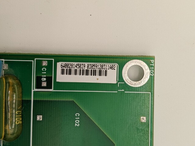 Telemecanique Square D #VX5A58D64N4U, Speed Drive Power Board for ATV58HD64N4 - Image 4