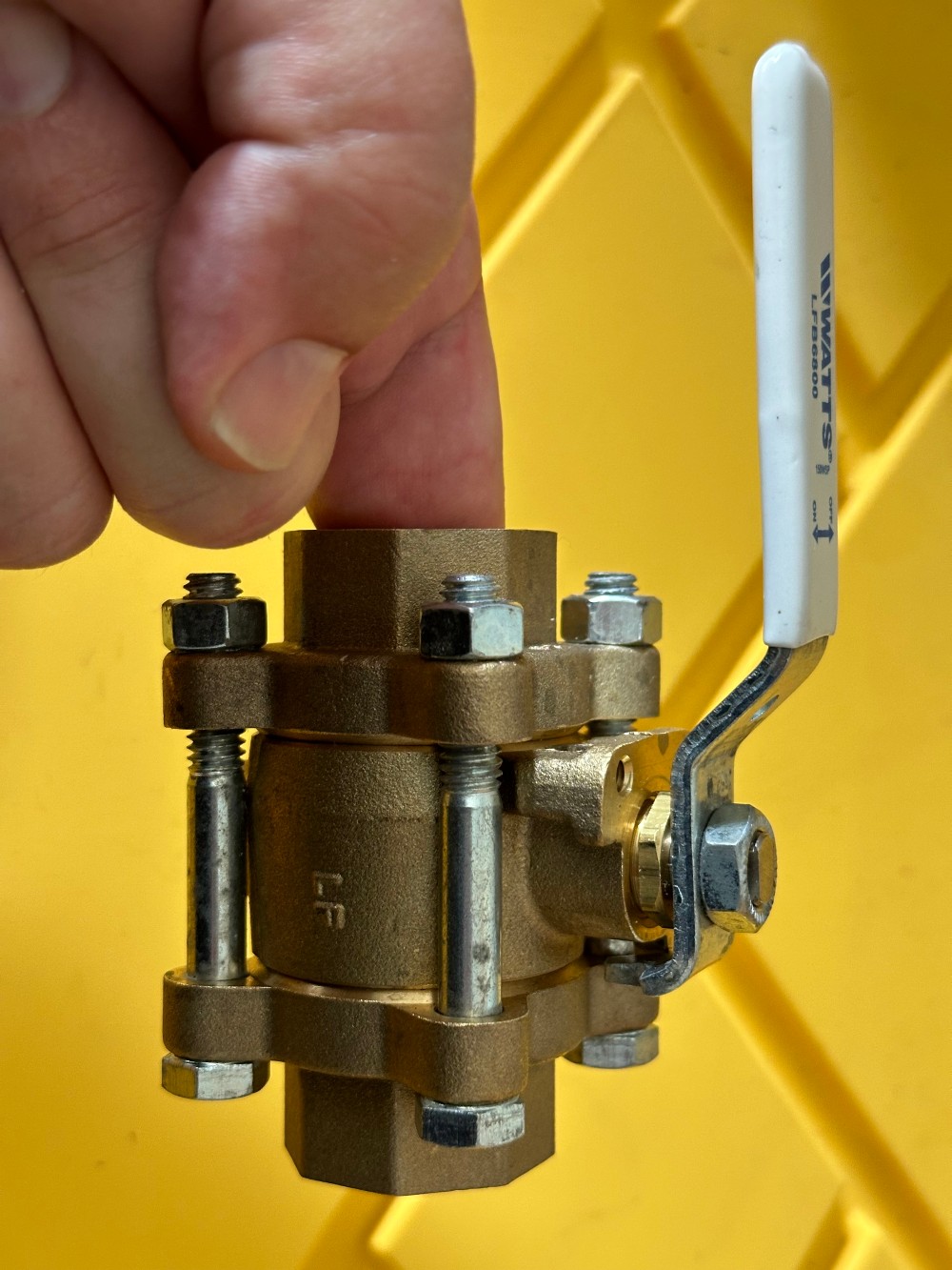 3/4" Watts #B-6800 / LFB6800 NPT, ball valve, 600 CWP, 450°F max, 2017 new (60 available) - Image 7