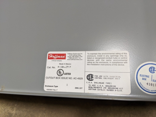 Allen-Bradley, SMC-2 150-A24NB, Soft Start Motor Controller Enclosure Assembly, new - Image 2