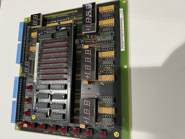 Heidelberg Harris IDI-2, CPTronics Console Display Board, (2) qty., 1998 - Image 2