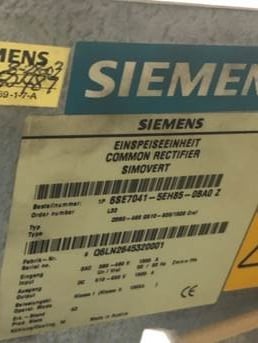 Siemens 6SE7041-5EH85-OBAO-Z, Liquid-Cooled Rectifiers, (2) qty., 29.25" H x 20" W x 32" D, 510-650 VDC - Image 2