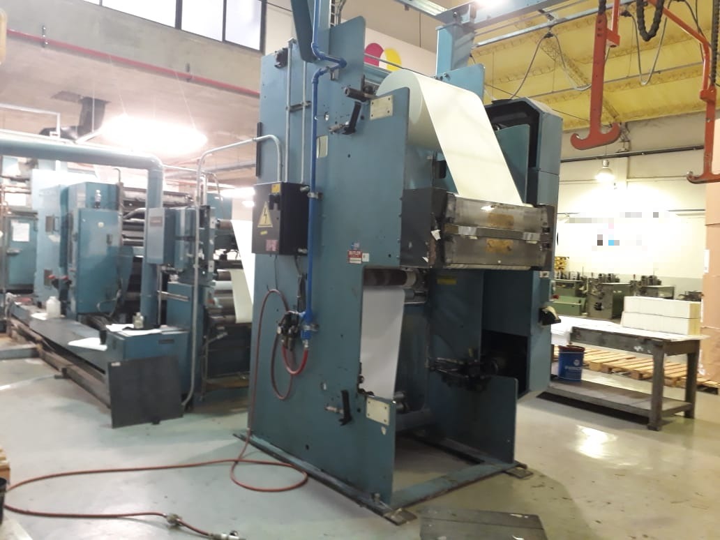 Timson #T32, Web Offset Press, (1) Color, 78" circumference x 32" width, 1996 - Image 1