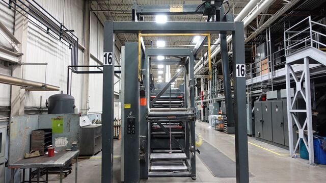 Hantscho #Mark-7, Web Offset Press, (6) Print Unit, (1) Web, 16-Page, 23.56" cutoff x 38" width, 50" Splicer - Image 3