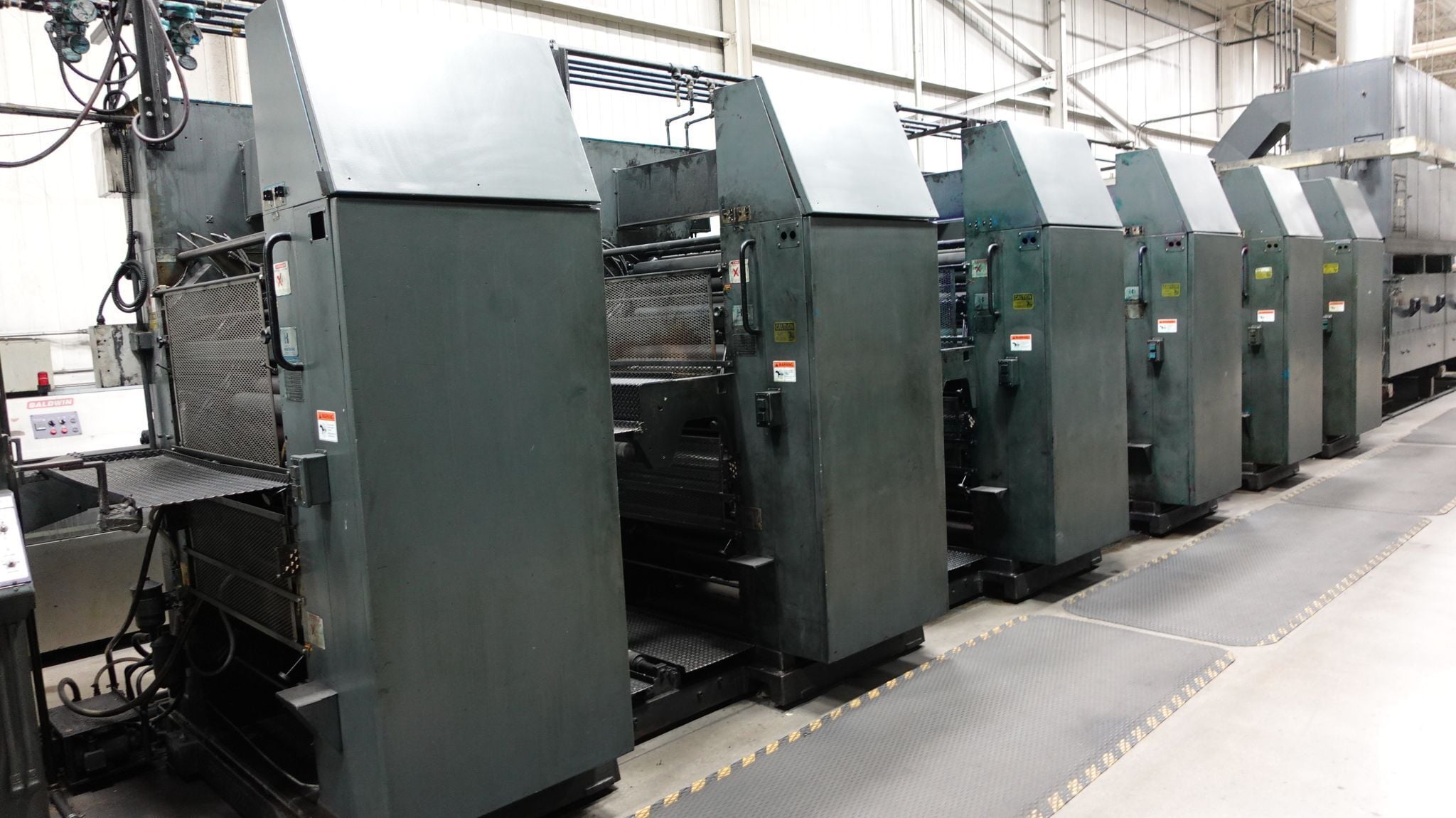 Hantscho #Mark-7, Web Offset Press, (6) Print Unit, (1) Web, 16-Page, 23.56" cutoff x 38" width, 50" Splicer - Image 5