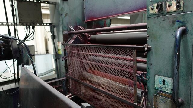 Hantscho #Mark-7, Web Offset Press, (6) Print Unit, (1) Web, 16-Page, 23.56" cutoff x 38" width, 50" Splicer - Image 8