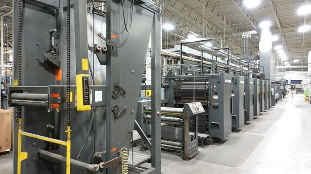 Hantscho #Mark-6A1, Web Offset Press, (1) Print Unit, (1) Web, 22.776" cutoff x 38" width, 50" Splicer roll - Image 5