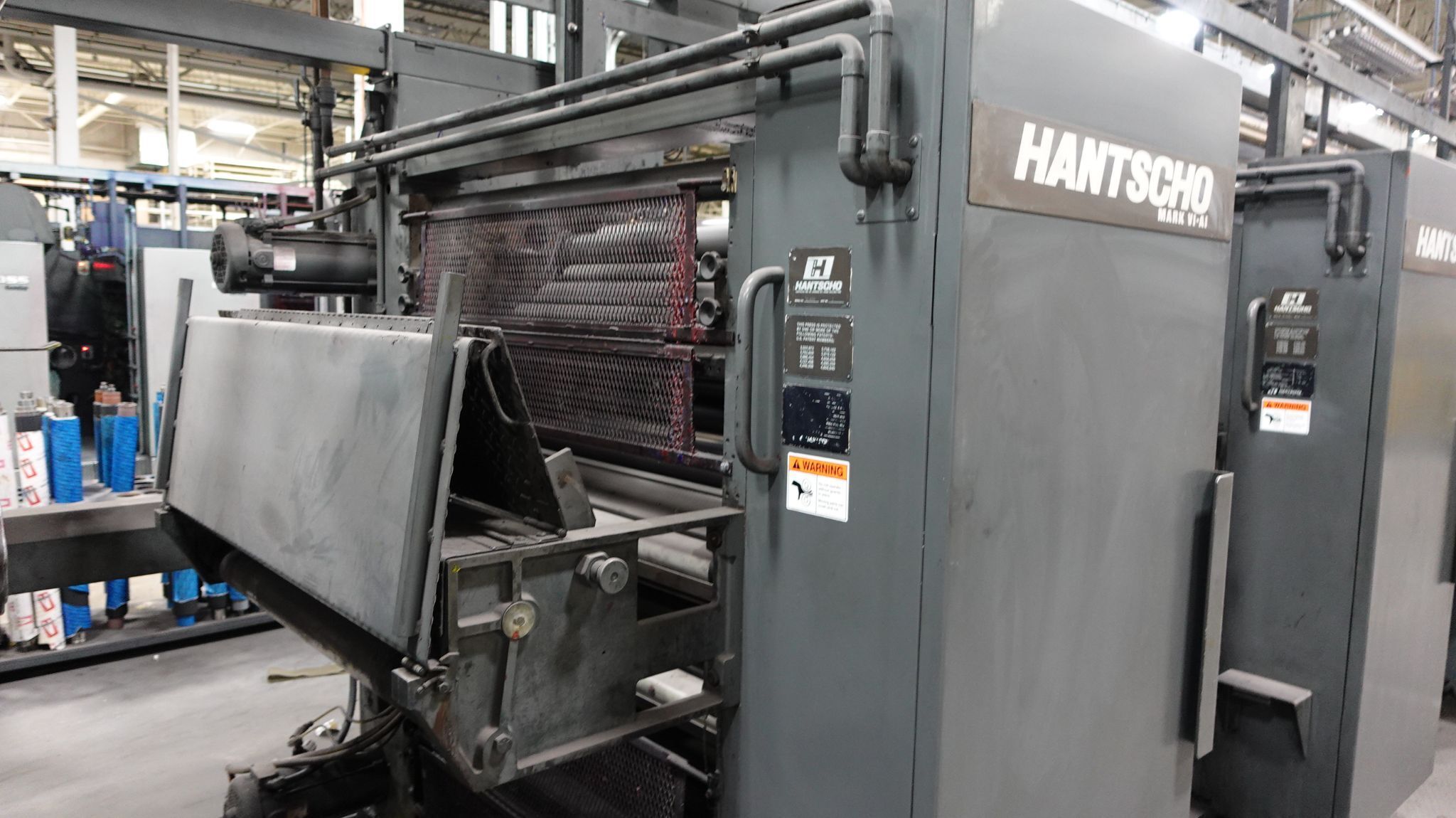 Hantscho #Mark-6A1, Web Offset Press, (1) Print Unit, (1) Web, 22.776" cutoff x 38" width, 50" Splicer roll - Image 10