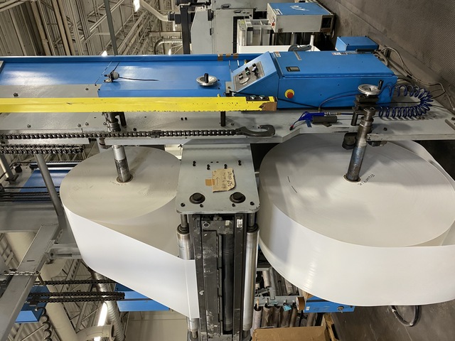 Muller Martini #A74, UV Web Offset Presses, (8) Unit, 22"/25.5" cutoff x 29" width, 50" Splicer roll, 2001 - Image 3