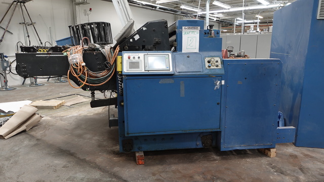 56" Grafech Engineering, Roll sheeter, 56" Web width, 40.25"-23.5" repeat length, 14400 IPH, 460 V, 2001 - Image 1