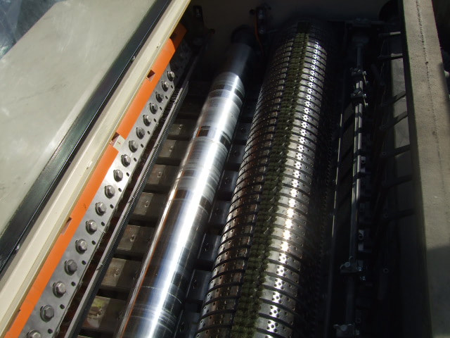 40" Vits #Rotocut-S, Sheeter, air flotation system, 23.56" cutoff, 50000 IPH, 2008 - Image 6