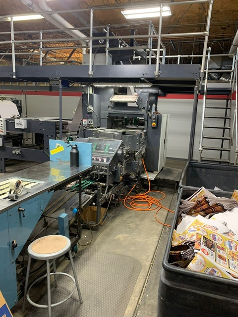 Heidelberg #V-30, Web Offset Press, (4) Print Unit, (1) Web, 21.5" cutoff x 36" width, (32) pages, 125 HP - Image 7