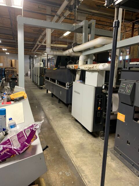 Heidelberg #V-30, Web Offset Press, (4) Print Unit, (1) Web, 21.5" cutoff x 36" width, (32) pages, 125 HP - Image 8