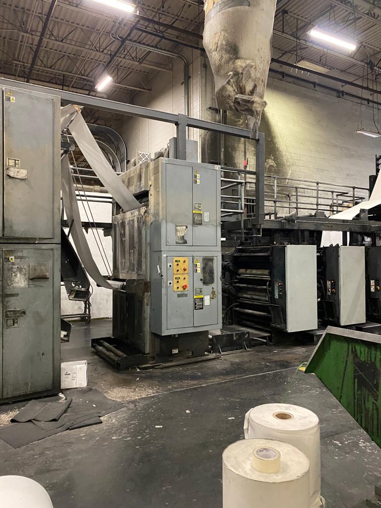 Heidelberg #V-30, Web Offset Press, (12) Print Unit, (8) Web, 22.75" cutoff x 36" width, (64) Pages, (3) 125 - Image 4