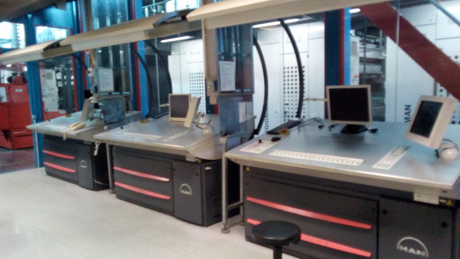 Man Roland #Regioman, Web Offset Printing Press, (5) 8-print & (2) 4 ...