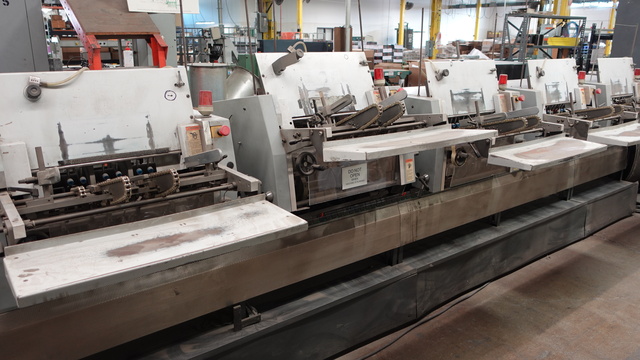 Heidelberg #Stitchmaster-ST-300, Saddle Stitcher, (10) Pockets, 2001 - Image 8