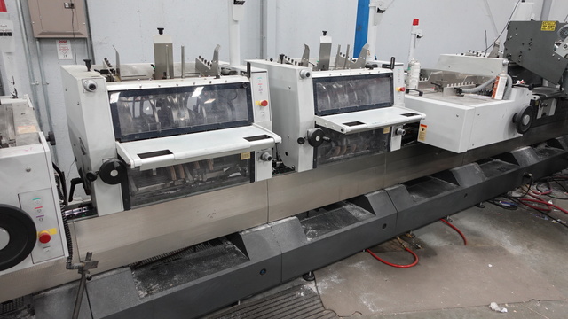 Heidelberg #Stitchmaster-ST-350, Saddle Stitcher, (10) Pockets, (6) Pocket Feeders, 8-Station Gatherer, 2008 - Image 1