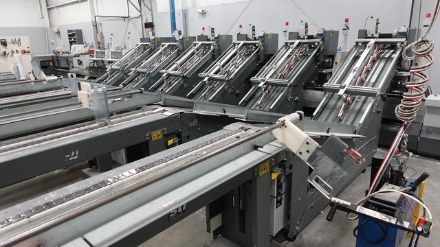 Heidelberg #Stitchmaster-ST-350, Saddle Stitcher, (10) Pockets, (6) Pocket Feeders, 8-Station Gatherer, 2008 - Image 10