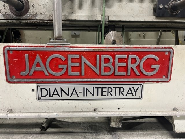 Jagenberg/Heiber & Schroder #Diana-Intertray/EF-11/D, Folding Box Gluer & Window Patcher, 105 cm & 110 cm - Image 8