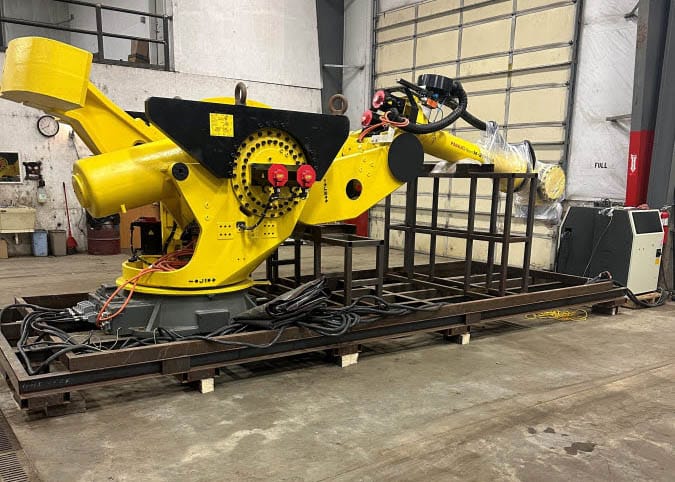 Fanuc, M-2000iA/900L, automatic robot, 6-Axis, R-30iB Control, 1984 lb., 184" reach, 2022 - Image 1