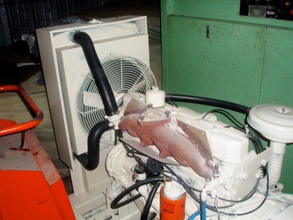 45 KW Kohler, natural gas,skid mounted, 120/208 Volts,less than 10 hours of use - Image 3