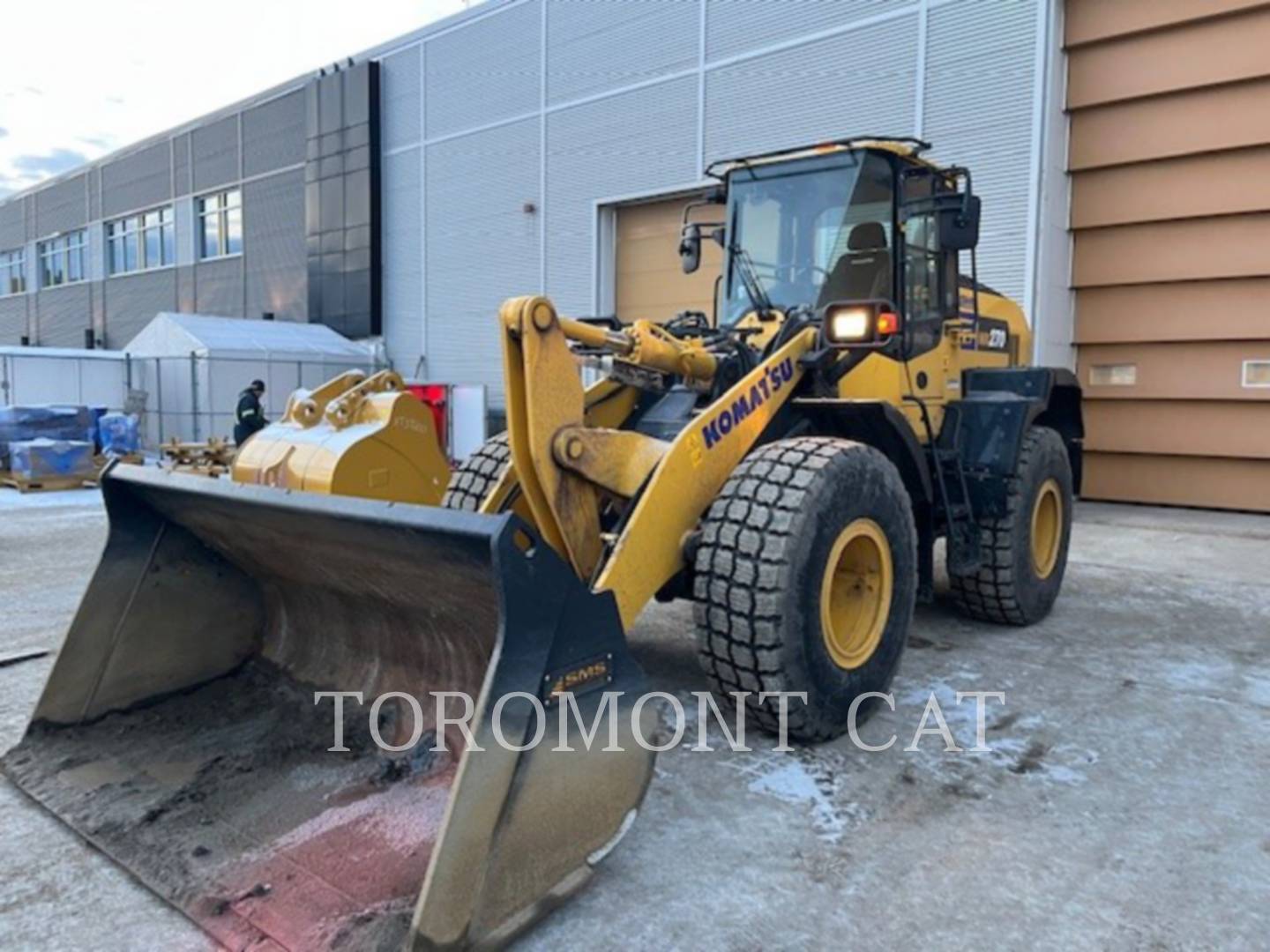 Komatsu Ltd. WA270-8, Wheel Loader, S/N: KMTWA136VNA086203