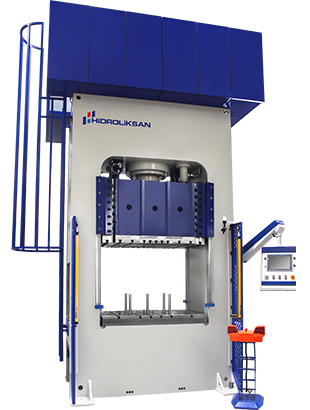 550 Ton, Hidroliksan #HDD-500, hydraulic H-frame press, 39" stroke, 39" DL, 47" x59"table,build to order - Image 2