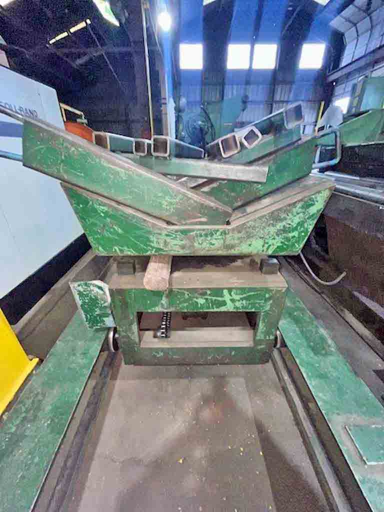 25000 lb. Rowe, uncoiler, 72", 68" face mandrel, hydraulic expansion, holddown roll - Image 7