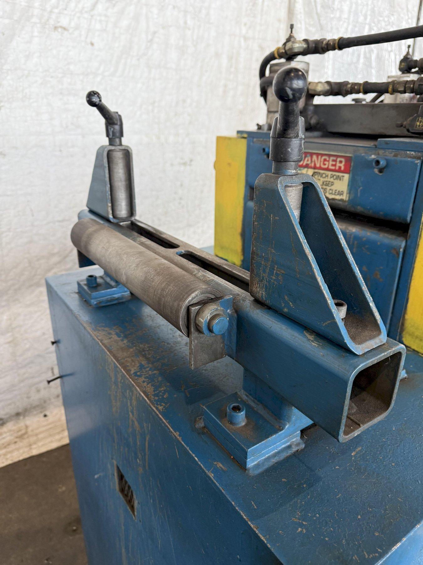 Coe #CPPS-PO-225-12, powered straightener, 12" x .187", 2-1/2" strightening rolls, 3" entry & exit - Image 5