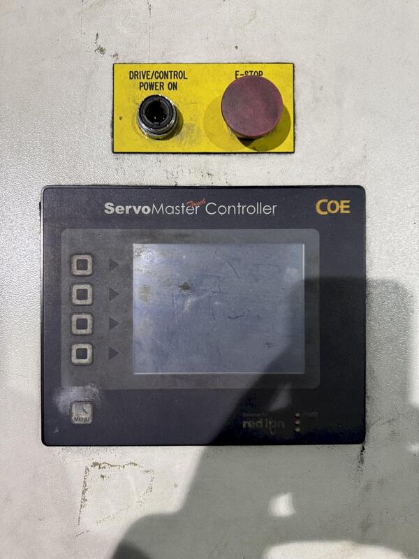 12" x .21" Coe Press Equipment #CPRF-SM-212, servo feeder with controller, 0" - 99.9" feed length, 367 FPM - Image 5