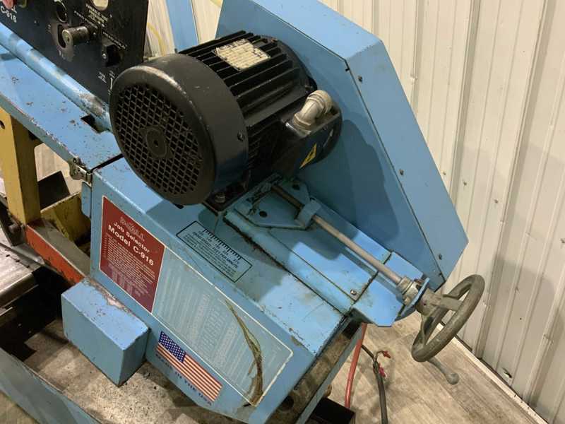 9" x 16" DoAll #C916, horizontal band saw, 158" x 1" blade, hydraulic head elevation, 2 HP, 1992 - Image 8