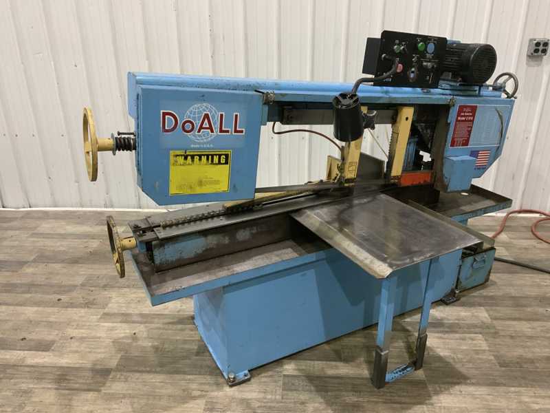 9" x 16" DoAll #C916, horizontal band saw, 158" x 1" blade, hydraulic head elevation, 2 HP, 1992 - Image 9