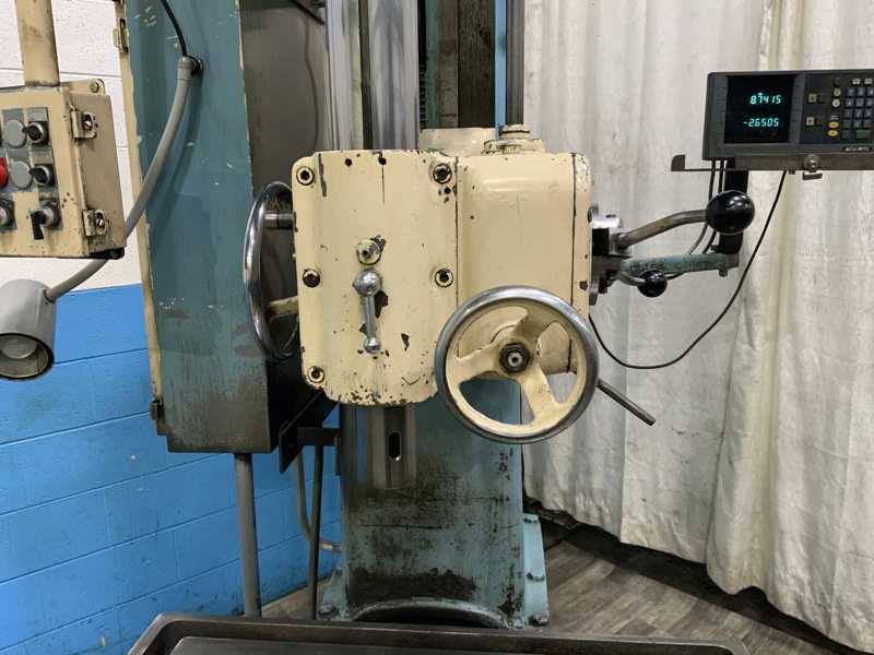 Cleereman, 30" single spindle layout drill, 36" x18" T-slotted table, #4MT, 3-7/8" spindle diameter, 5 HP - Image 7
