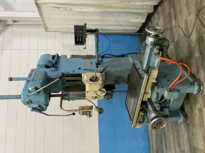 Cleereman, 30" single spindle layout drill, 36" x18" T-slotted table, #4MT, 3-7/8" spindle diameter, 5 HP - Image 10