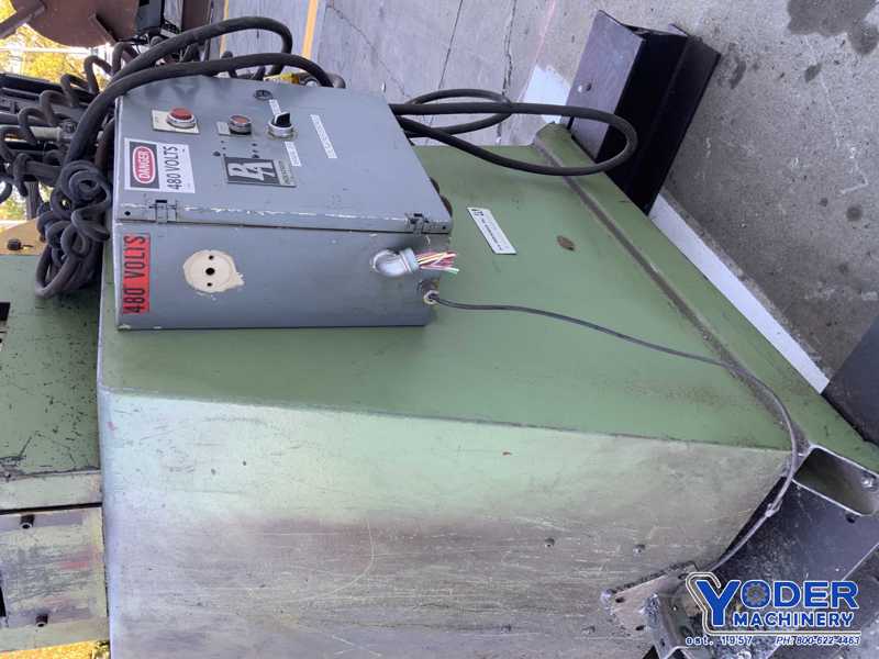 8" x .135" PA Industries #SS87D, 7-roll straightener, serial #16208/CJ40023 - Image 6