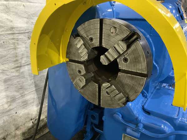 27-1/2" x 72" Lodge & Shipley #25, hollow spindle engine lathe, 20" swing over cross slide, 4-jaw 21" chuck - Image 7